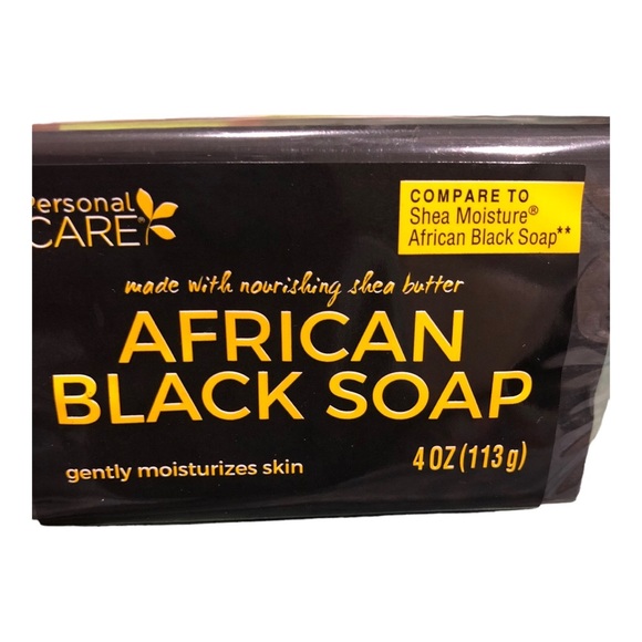 2pack skin nurturing African black soap & Raw Shea Butter face & body soap bars - Picture 2 of 5